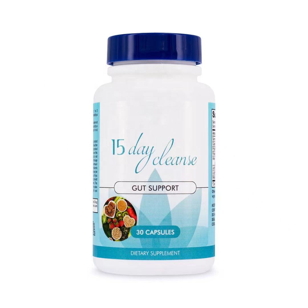 15DaysCleanse™ Cápsulas detox digestivas elimina hinchazón abdominal vientre más plano en 15 días sin químicos agresivos.
