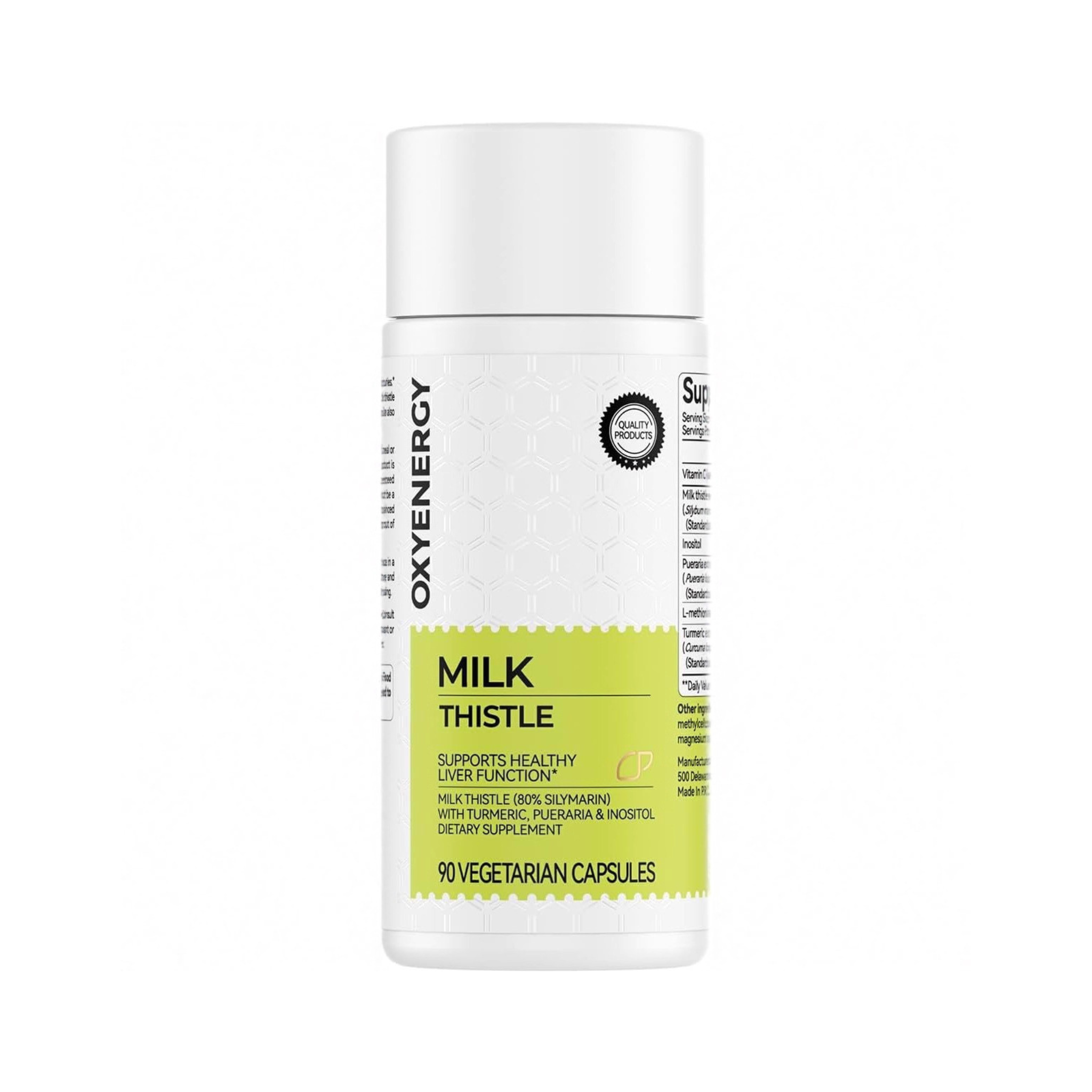 Milkthistle™ Protección y desintoxicación del hígado y Apoyo digestivo
