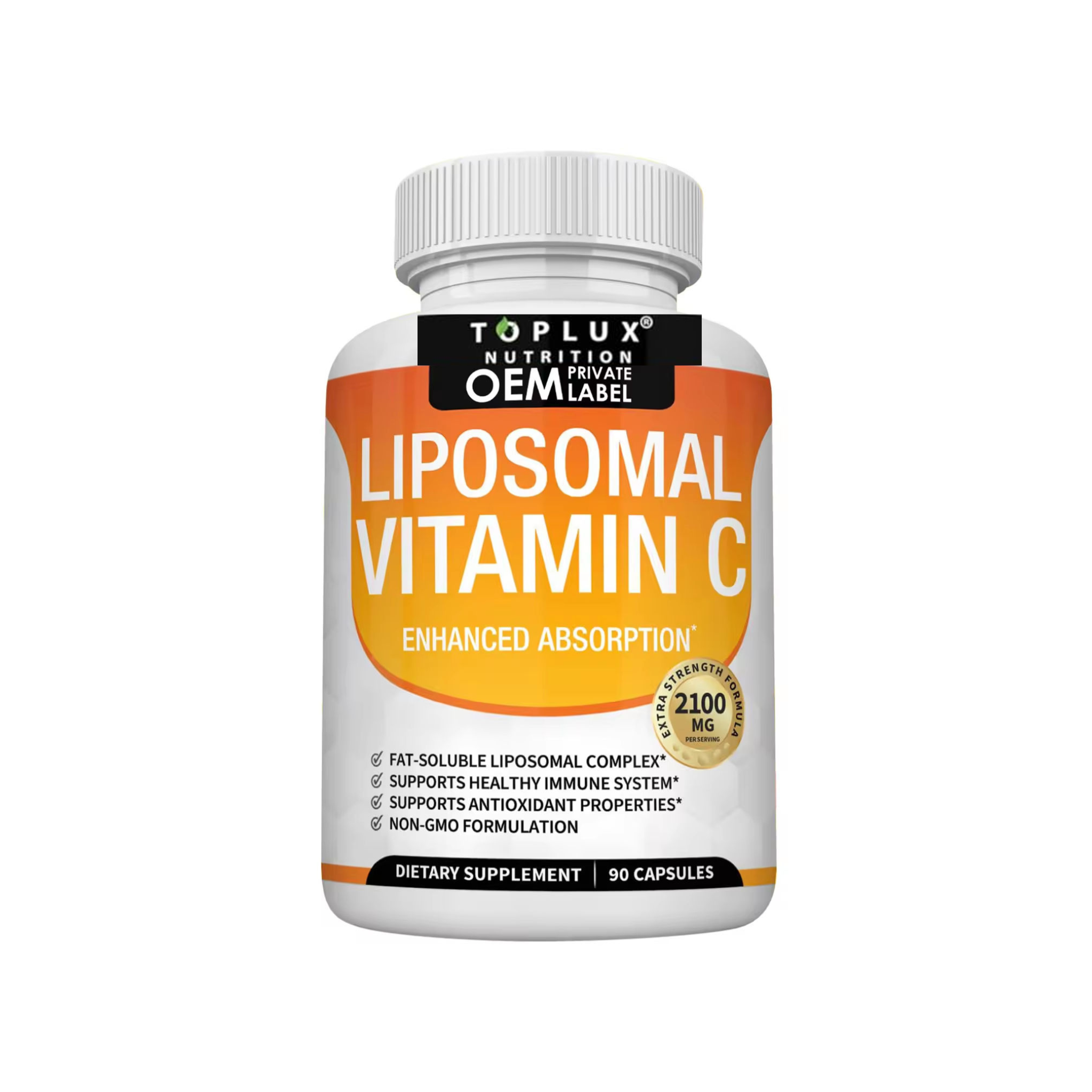 Liposomal Vitamin C™ Vitamina C liposomal fortalece inmunidad protección antioxidante profunda con liberación liposomal mejorada.