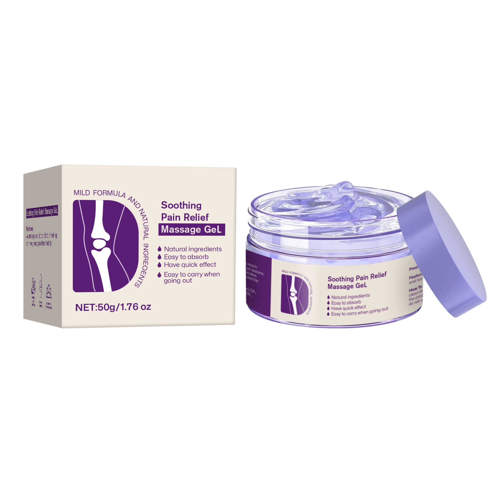 ReliefGel™ Alivio calmante que relaja músculos y articulaciones al instante